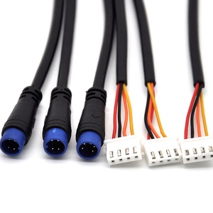 Tùy chỉnh cáp mở rộng M6 M7 M8 2 3 4 5 6 pin Thông tư cắm nối nữ nam IP68 không thấm nước <span class=keywords><strong>LED</strong></span> ánh sáng kết nối - Product Image 4