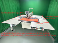 Nouvelle machine à coudre CNC Cyclone automatique pour tapis de sol et sièges en cuir, perforation et poinçonnage PLC pour intérieur de voiture, usage domestique 1200