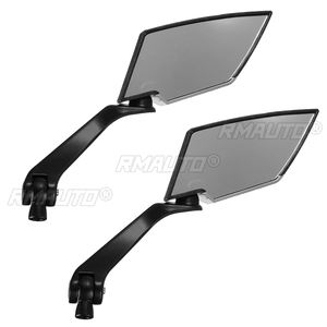 Espejos Retrovisores Universales para Motocicleta de 8mm y 10mm, Espejos Retrovisores para Scooter y Bicicleta Eléctrica, 2 Piezas/Par, Espejos Convexos Laterales Traseros para Vehículos Eléctricos - Product Image 4