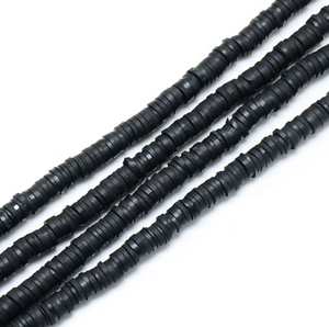 Perles en argile polymère de 6 mm, perles plates en argile polymère, perles en vrac, perles en argile <span class=keywords><strong>Fimo</strong></span> pour la fabrication de bracelets - Product Image 6