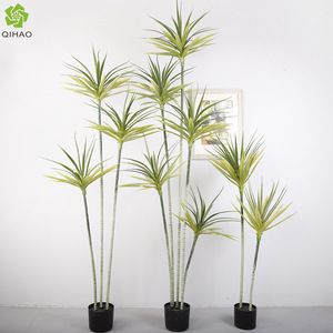 Planta Artificial de Agave de 2.2m con 5 Tallos, Hojas de Alta Simulación, Decoración Interior, Planta en Maceta de Plástico - Product Image 5