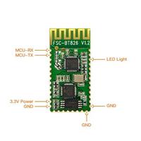 Módulo Bluetooth integrado maestro/esclavo, puerto serie inalámbrico, comunicación transparente, módulo Bluetooth, 2 unidades, 2 unidades, 1 unidad, 2 unidades