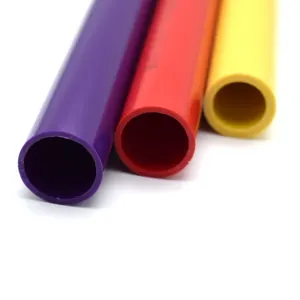 Настройка различных размеров и цветов ABS Экологически чистые пластиковые экструзионные игрушечные трубки
