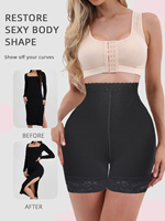 Fesses rembourrées, taille haute, levage de la hanche, bas, fermeture éclair, entraîneur de taille serré, grande taille, beauté du corps