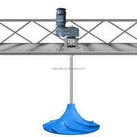 Mélangeur vertical à vis sans fin à zone de pré-oxygénation contrôlée GSJ-2000-5.5kW, mélangeur à surface doublement courbée en forme de vague pour plastiques 380V
