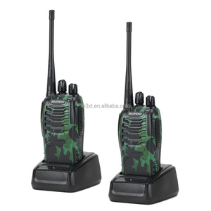 6 Piezas BAOFENG BF-888S con Auriculares, Walkie Talkie de 16 Canales, Radio Ham Baofeng 888s, Radio Bidireccional, Camuflaje Verde - Product Image 6