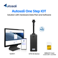 Dispositivo de Rastreo Vehicular Autosali GT10 3G/4G, Gestión de Flotas, Alquiler de Autos, Monitoreo Antirrobo, Corte de Motor, Precio de Fábrica