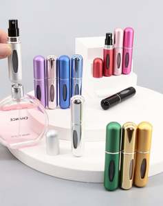 Atomizador de Perfume Recargable de Aluminio Portátil de 5ml, Mini Pulverizador con Bomba, para Cuidado Personal, Venta al Por Mayor - Product Image 5