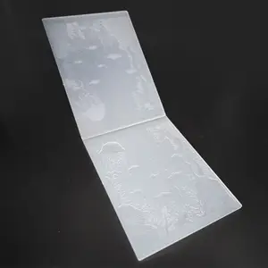 3D ocean Emboss folder for Paper crafts Scrapbooking Plastic Embossing Folder