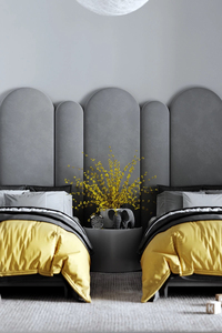 Painéis de Parede Decorativos de Espuma em Várias Cores, Adesivos de Painéis de Parede Redondos <span class=keywords><strong>3D</strong></span> em Couro Macio Multicoloridos - Product Image 3