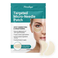Patch anti-taches à micro-aiguilles de niacinamide, marque privée, végétalien, à l'huile de Cica et de théier, pour les imperfections profondes et les taches brunes