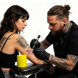 Nueva Crema para Tatuajes Suave de 10g, 30g, 500g para Estudios Modernos y Salones de Moda, Fácil de Aplicar y Usar - Product Image 1