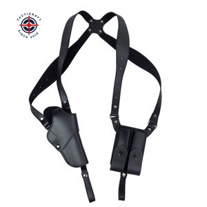 Hot Selling Lederen Sneldraw Borstholster Voor Westerse Stijl Tactische <span class=keywords><strong>Gun</strong></span> Holster Pack Accessoires - Product Image 1