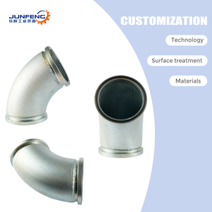 OEM tùy chỉnh chính xác thép không gỉ tấm kim loại chế tạo CNC gia công hàn khuỷu tay ống ở mức giá thấp - Product Image 3