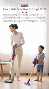 Vente chaude semblant de jouer ensemble d'appareils ménagers enfants jouets de nettoyage drôles 3 en 1 Simulation <span class=keywords><strong>aspirateur</strong></span> pour enfants d'âge préscolaire - Product Image 2