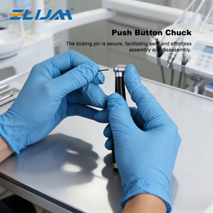 ELIJAH Promotion Pièce à main dentaire électrique haute vitesse 2/4 trous Rainbow Tête standard Intégration CNC Silencieuse 60 dB Roulement en céramique - Product Image 4