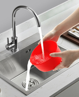 Syh2074 Bol Bento en Silicone de Qualité Alimentaire Sans BPA avec Couvercle en Plastique, Compatible Micro-ondes, Réutilisable pour Préparation de Repas, École, Travail, Voyage