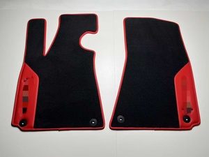 Tapis de sol en nylon personnalisés avec couleur et emblème pour Ferrari GTC4 Lusso T V8 <span class=keywords><strong>V12</strong></span>, tapis de sol épaissis GT Auto - Product Image 4