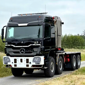 รถบรรทุกหัวลากมือสอง ปี 2017 เมอร์เซเดส-เบนซ์ 4860 8x8 ดีเซล ขับเคลื่อน 8 ล้อ พวงมาลัยซ้าย ยูโร 5 กำลังมากกว่า 450 แรงม้า รับน้ำหนักได้มากกว่า 50 ตัน - Product Image 1