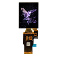 سلسلة وحدات عرض OLED من Huaxin بحجم 0.69-3.2 بوصة، شاشة PMOLED أحادية اللون عالية السطوع مع واجهة SPI I2C للأجهزة القابلة للارتداء
