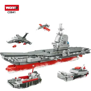 Student Kids Car Child Plane Educational Children Game Aircraft 1 In 8 Legoed Aircraft Carrier 002 TOYS