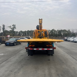 Camion de remorquage lourd diesel Shacman Delong avec grue de levage pour le dépannage d'urgence des véhicules en bord de route - Product Image 5