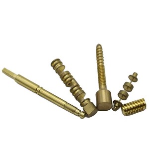 Pièces usinées sur mesure en laiton, composants de précision usinés sur tour CNC, diamètre maximal 100 mm, longueur 300 mm, finition de haute précision - Product Image 2
