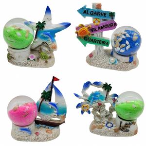 Best Seller 3D Custom Polyresin <b>Crystal</b> <b>Ball</b> Statue Fish Home Decor Tourist Souvenir Elegant Tortoise Turtle Anniversary - Product Image 1