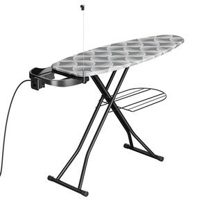 <span class=keywords><strong>Table</strong></span> <span class=keywords><strong>à</strong></span> <span class=keywords><strong>repasser</strong></span> pliable au design moderne, gain de place, réglable en hauteur, <span class=keywords><strong>avec</strong></span> <span class=keywords><strong>prise</strong></span> électrique - Product Image 2