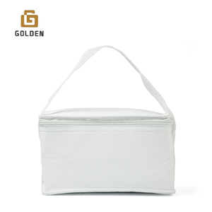 Vàng dùng một lần mềm mặt xốp cách nhiệt bãi biển tay PVC wne đen trắng Polka Dot Túi lạnh biểu tượng tùy chỉnh cách nhiệt - Product Image 5