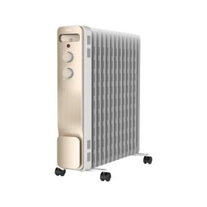 Calentador Eléctrico de Aceite Midea, Área de Calefacción de 25 m², Blanco, Portátil, para Uso en el Hogar o Dormitorio, Calentamiento Rápido, Protección de Seguridad - Product Image 4