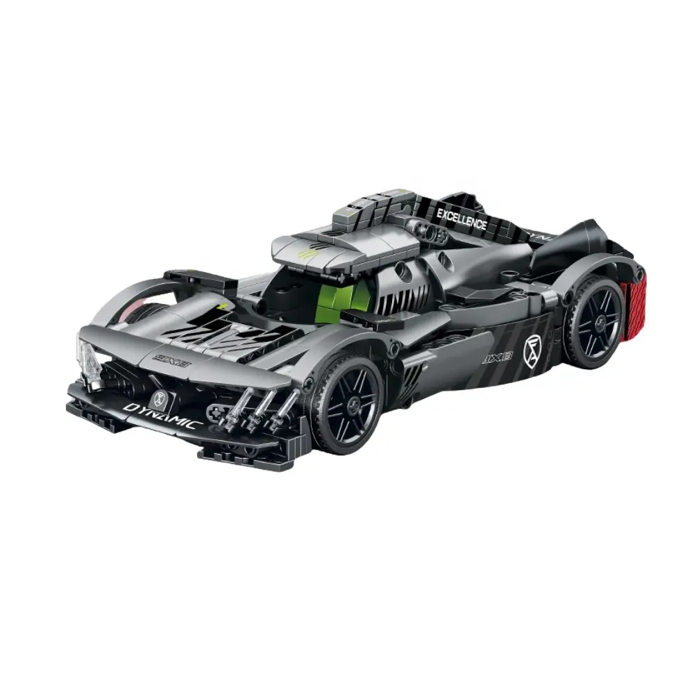 Nieuwe Technische 1:18 Race Auto Model Diy Assemblage Bakstenen Speelgoed Voor Kinderen Bouwstenen Sets Sport Car Collectie Editie Speelgoed