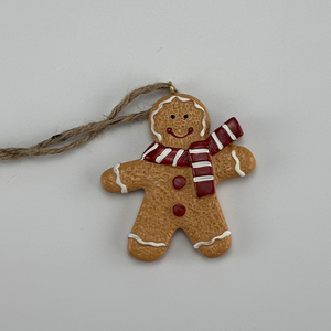 Mini-figurines de Noël en bois, ensemble de décorations DIY pour fêtes d'enfants, figurines de collection, bonhomme en pain d'épices, ornement de Noël pour bébé, bonhomme de neige brodé - Product Image 3