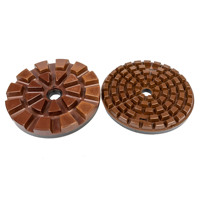 Apparié automatique ligne de polissage machine disponible granit polissage meule abrasive disque en résine pour le polissage des pierres