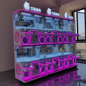 Kinh Doanh búp bê cần cẩu máy Arcade 4 máy nghe nhạc sang trọng Claw cần cẩu máy Tiếng Anh Trò chơi giải trí với 1 năm bảo hành - Product Image 5