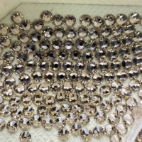 OPL Eco-Friendly Bulk Non-Hotfix Adhesive Loose Crystal Rhinestones Flatback Silk Glass Stones SS6 untuk Kerajinan Serbaguna