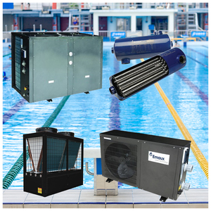 Emaux Mới Được Thiết Kế 220V Điện Bơi Hồ Bơi Nóng Trên Mặt Đất Spa Hồ Bơi Máy Nước Nóng Bơm Hệ Thống Sưởi Ấm - Product Image 6