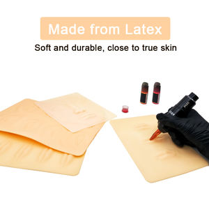 3D cara ceja tatuaje Gel de sílice ejercicio Natural labio y ojos práctica piel - Product Image 3