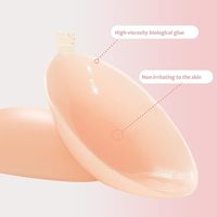Soutien-gorge collant en silicone pour femmes, imperméable et réutilisable, dos nu, sans bretelles, soutien-gorge auto-adhésif invisible pour femmes