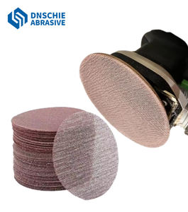 قرص تجليخ شبكي 4 بوصة (100 مم) بحبيبات 60-600 من أكسيد الألومنيوم، ورق صنفرة بدون غبار مع حلقة وشبكة للجدران والأخشاب، تصنيع حسب الطلب - Product Image 1