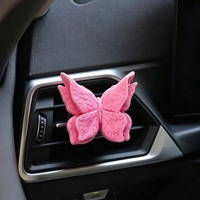 Diffuseur de parfum papillon en plâtre pour grille d'aération de voiture, ornement décoratif personnalisé avec logo, cadeau pour femme, vente en gros