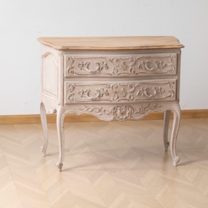 Cómoda Francesa Tallada a Mano, Directo <span class=keywords><strong>de</strong></span> Fábrica, Gabinete <span class=keywords><strong>de</strong></span> Madera Maciza con Acabado Envejecido para Sala <span class=keywords><strong>de</strong></span> Estar <span class=keywords><strong>de</strong></span> Villa, Venta al Por Mayor - Product Image 3
