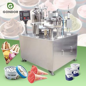 Máquina Automática para Sellar Vasos de Chupito, Cuadrados, para Gelatina, Pudín, Rellenos de Frutos Secos, para Líquidos - Product Image 1