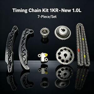 Kit de Cadena de Distribución para <span class=keywords><strong>Toyota</strong></span> <span class=keywords><strong>Aygo</strong></span>, Yaris, Passo, IQ, Belta, Ayla, Agya, Wigo, Motor de Gasolina 1KR, 1KR FE, 1VR FSE, 1.0L - Product Image 1