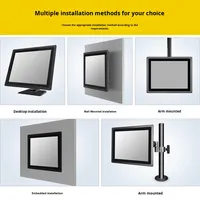 Minghongyu Panel PC Industrial Integrado Android Todo en Uno de 12/15/17/19 Pulgadas con Pantalla Táctil Capacitiva, 2GB-64GB RAM y Accesorios