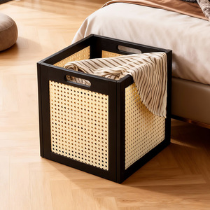 Laundry <b>basket</b>, household laundry <b>basket</b>, clothes <b>storage</b> <b>basket</b>, plush toy/doll <b>storage</b> box, snack rack <b>storage</b> - Product Image 1