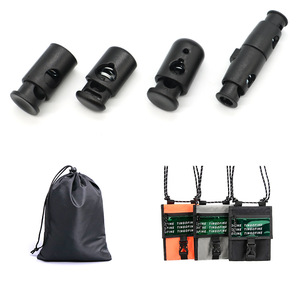Adjustable <b>Sliding</b> Buckles Black Snap Spring For Bags And Clothing Accessories Durable Bag Hardware G021 G037 G045 G079 G107 - Product Image 2