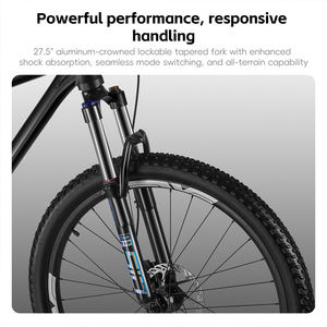WEST BIKING 27,5 inch lichtgewicht mountainbike met aluminium frame, schokabsorptie, hoogwaardige schijfremmen en geschikt voor dirt jump. - Product Image 5