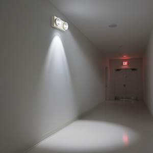 Luz de Emergencia LED Profesional de Doble Cabezal, Luz Fría Blanca 2835/5730, para Rótulos, Plástico, Construcción, Iluminación Interior Brillante, 2 Horas de Duración - Product Image 2