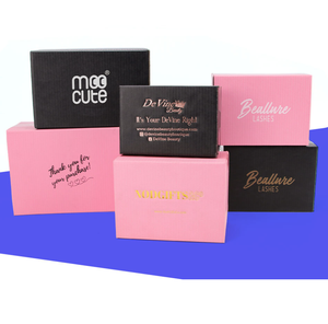 Розовая Подарочная коробка с логотипом на заказ, Подарочная коробка розового цвета, большая упаковка - Product Image 6